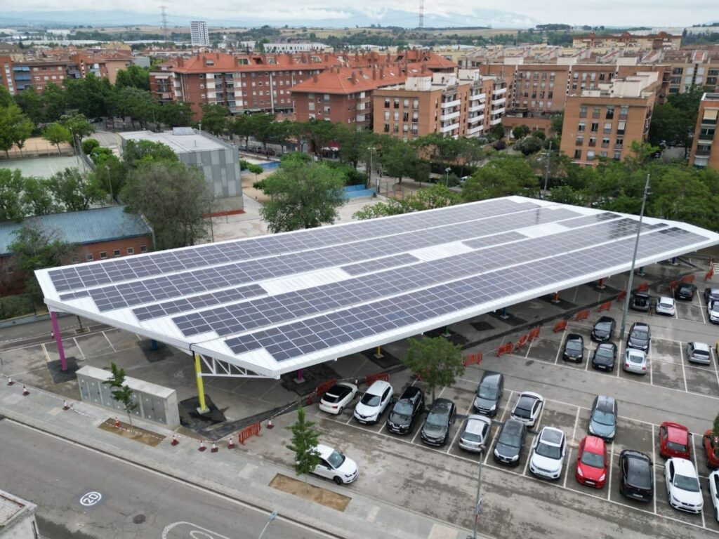 Pèrgola solar 200 KWH Sta. Perpètua